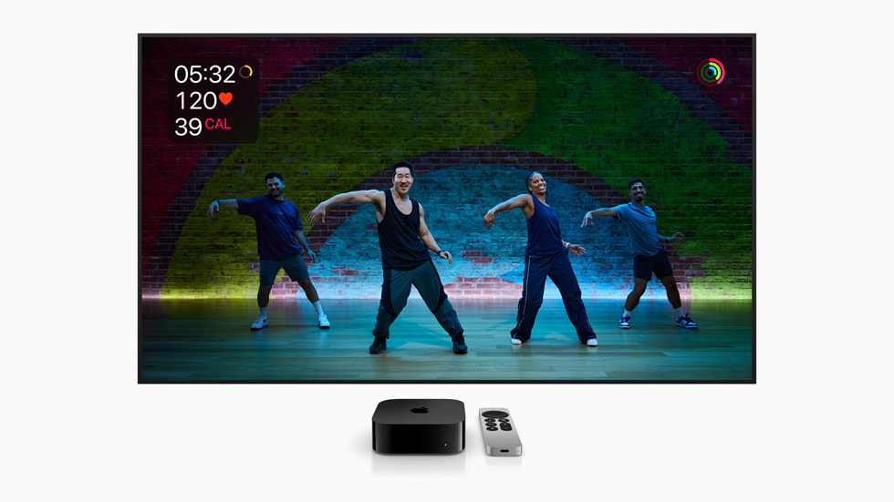 Alex Wongs exklusives Apple Fitness+ Workout auf Apple TV.