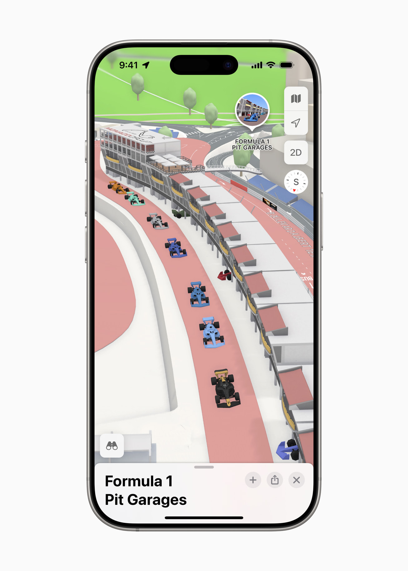Apple Maps brings a Detailed City Experience to Formula 1 Grand Prix de