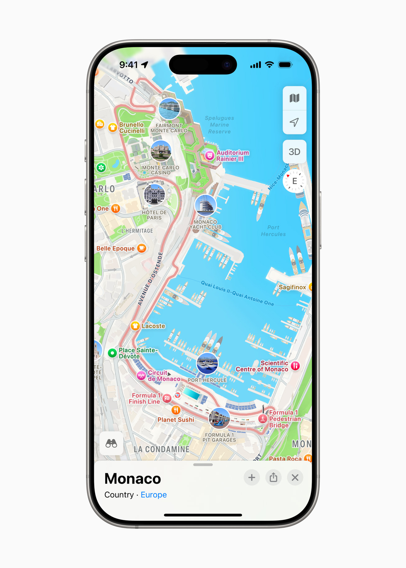 Apple Maps brings a Detailed City Experience to Formula 1 Grand Prix de