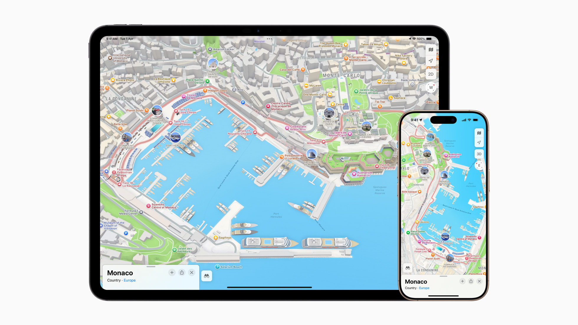 Apple Maps brings a Detailed City Experience to Formula 1 Grand Prix de