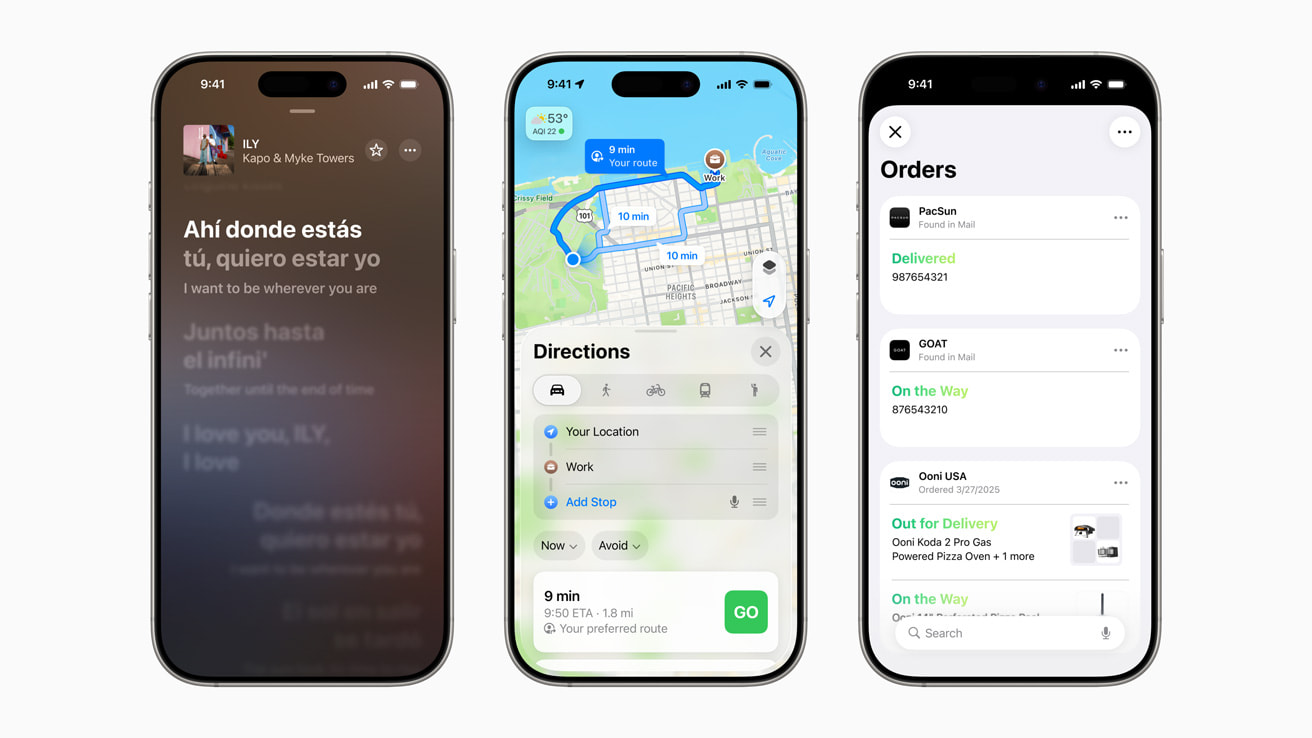 Apple services deliver powerful features and intelligent updates