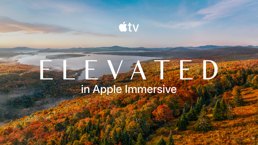 An image of Apple Immersive art for “Elevated”.