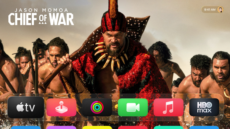 Apple TV pokazuje materiały z serialu „Chief of War” z Jasonem Momoą w roli głównej, dostępnego na Apple TV+.