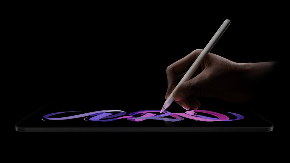 Apple Pencil Pro brukes til å tegne på iPad Pro.