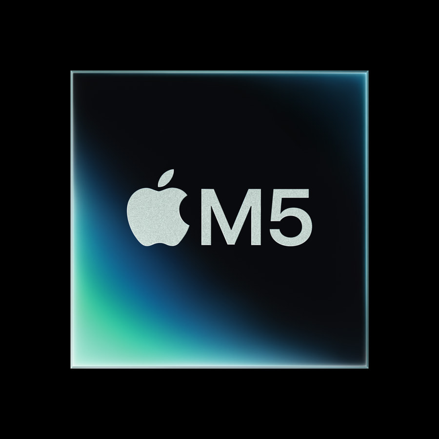 Apple M5 chip hero image