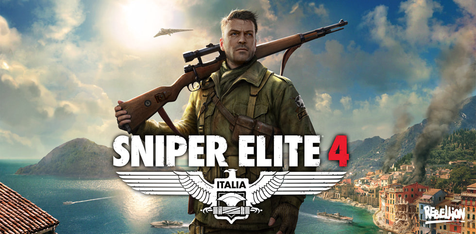 Ilustración para Sniper Elite 4.