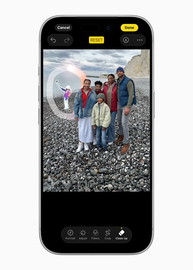 Ruim Op in de Foto’s-app op iPhone.