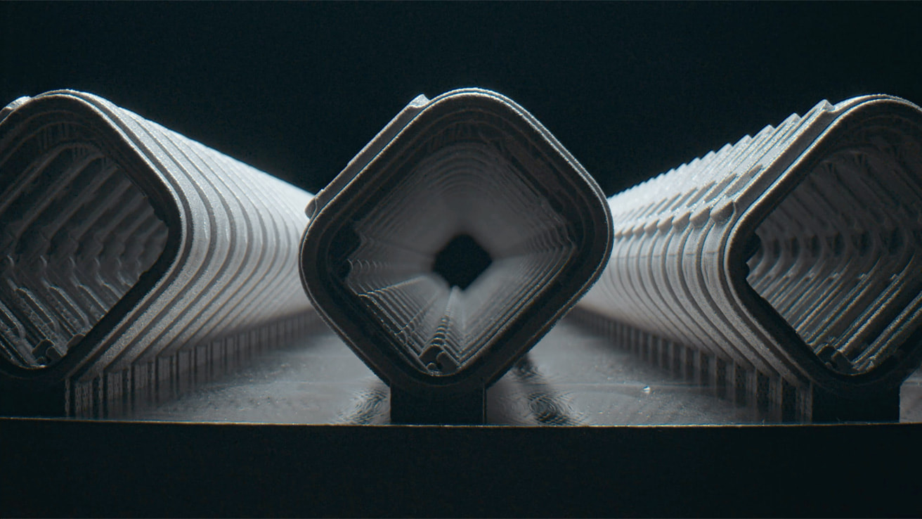 3Dプリントで作られたApple Watchのチタニウムケースで未来を描く