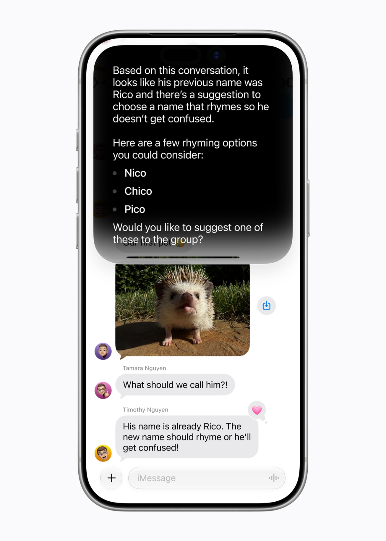 Konteks peribadi dan cadangan Siri AI. Sumber: Apple Newsroom