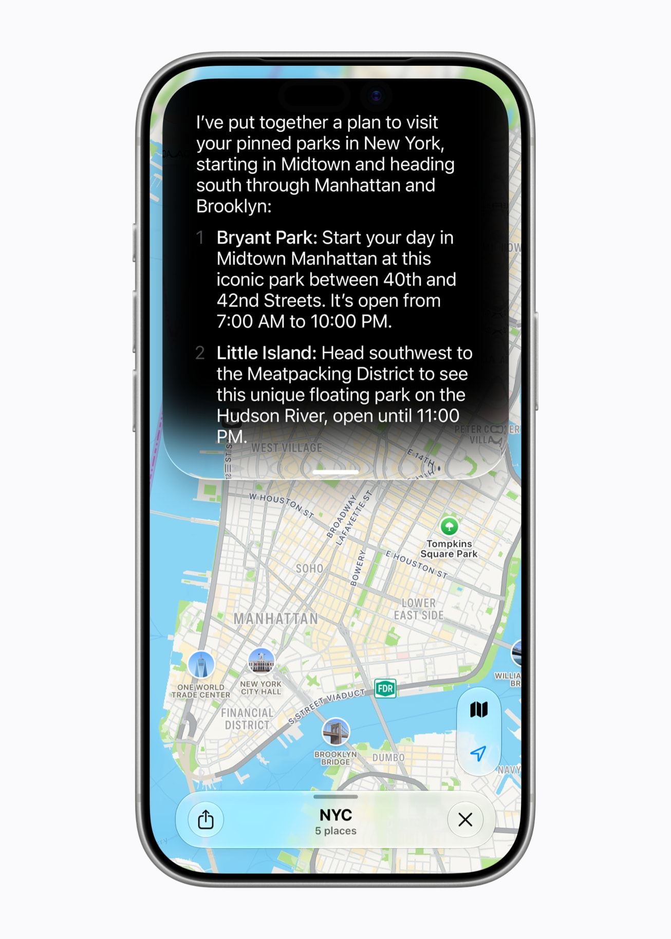 Pengetahuan dunia dan jawapan Siri AI. Sumber: Apple Newsroom