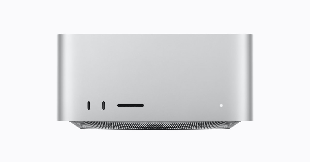 Apple updates the Mac Studio with M5 Max and M5 Ultra, with up