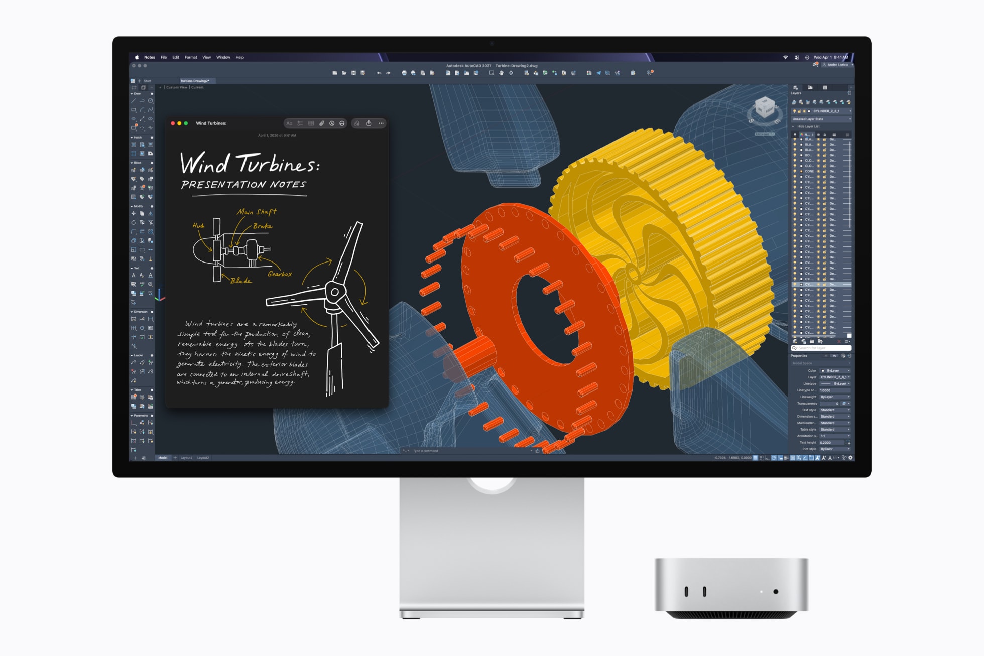 Apple Mac mini Autocad