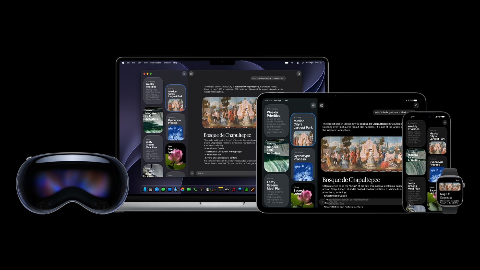 Siri AI, the Next Generation of Apple Intelligence, Rolling Out across all Apple platforms