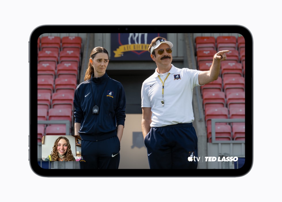 iPad mini shows a screen from the Apple TV Original 