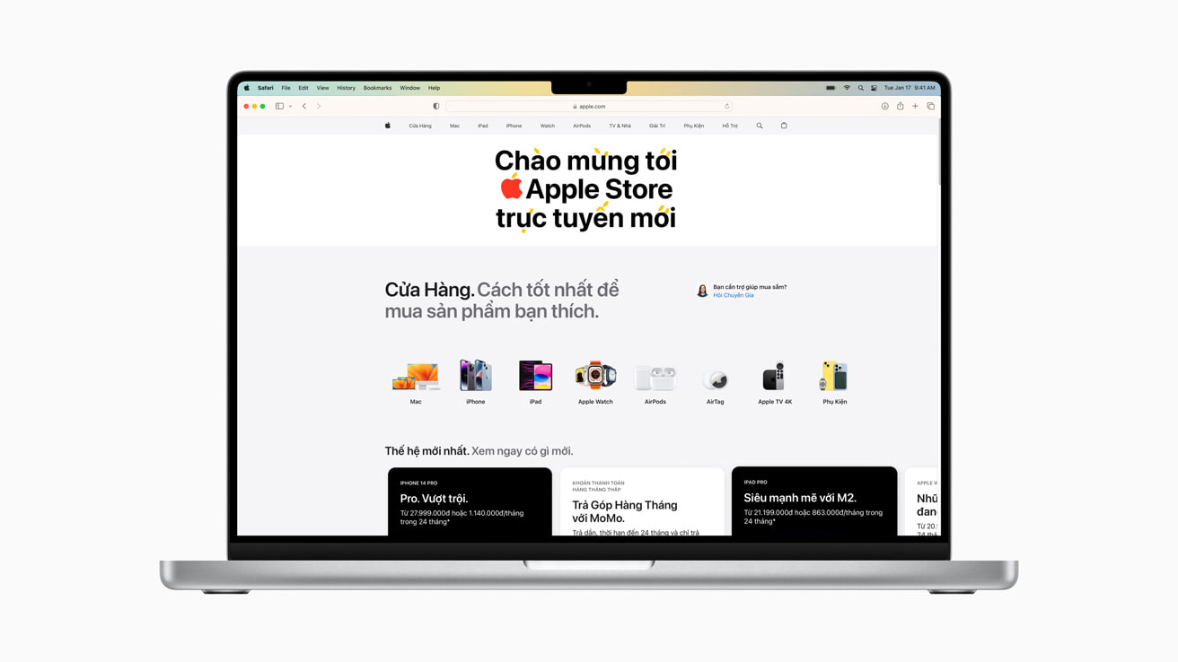 Apple Launches Apple Store Online In Vietnam - Apple