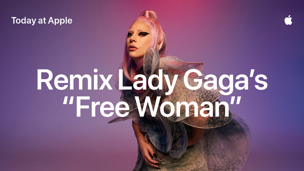 Lady Gaga is the featured artist for the latest Today at Apple Remix session.