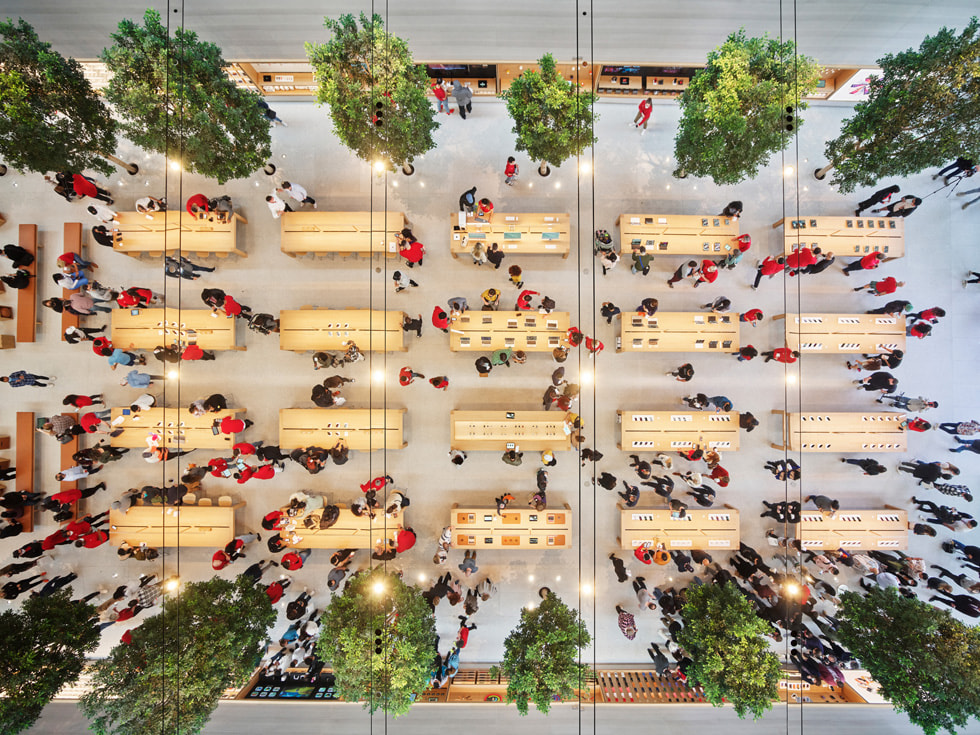 Take a look inside Apple's fancy new downtown L.A. store - Los