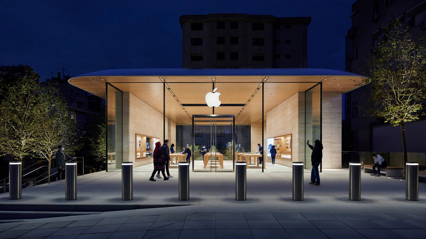 Apple Bağdat Caddesi a Istanbul, Turchia.