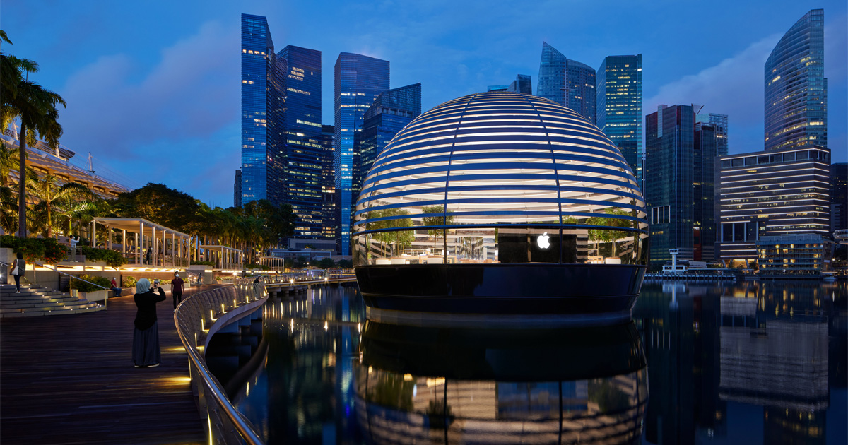 photo of Apple Marina Bay Sands opens Thursday in Singapore image