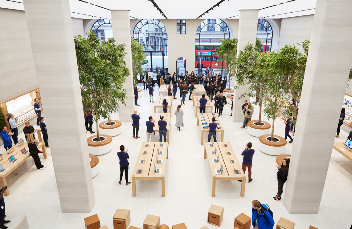 Apple Regent Street to reopen with new design Apple