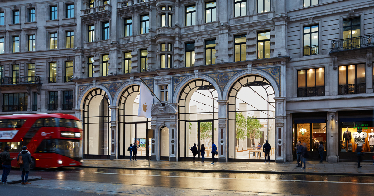 Inside Apple's revamped London Regent Street store - CNET