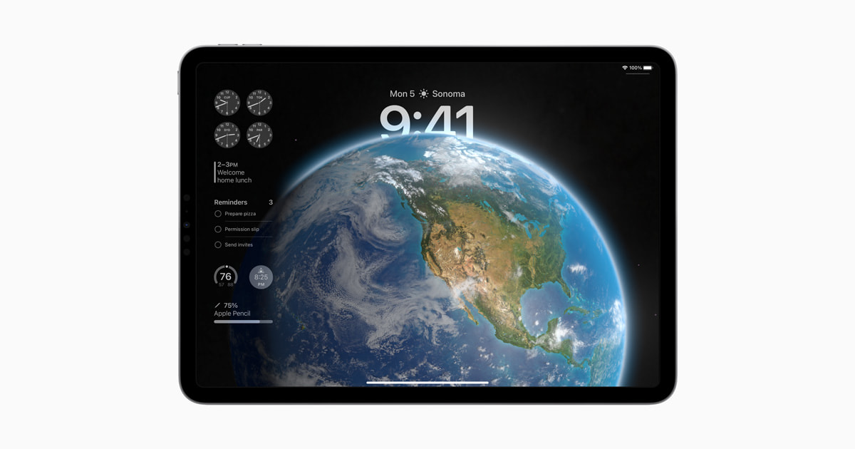iPadOS 17 سطوح جدیدی از شخصی سازی و تطبیق پذیری را برای iPad به ارمغان می آورد