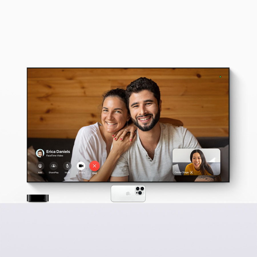 Mediator letvægt Svække tvOS 17 brings FaceTime and video conferencing to Apple TV 4K - Apple
