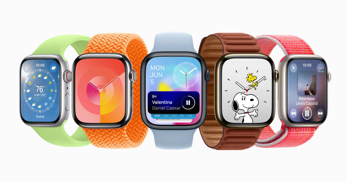 Introducing watchOS 10, a milestone update for Apple Watch