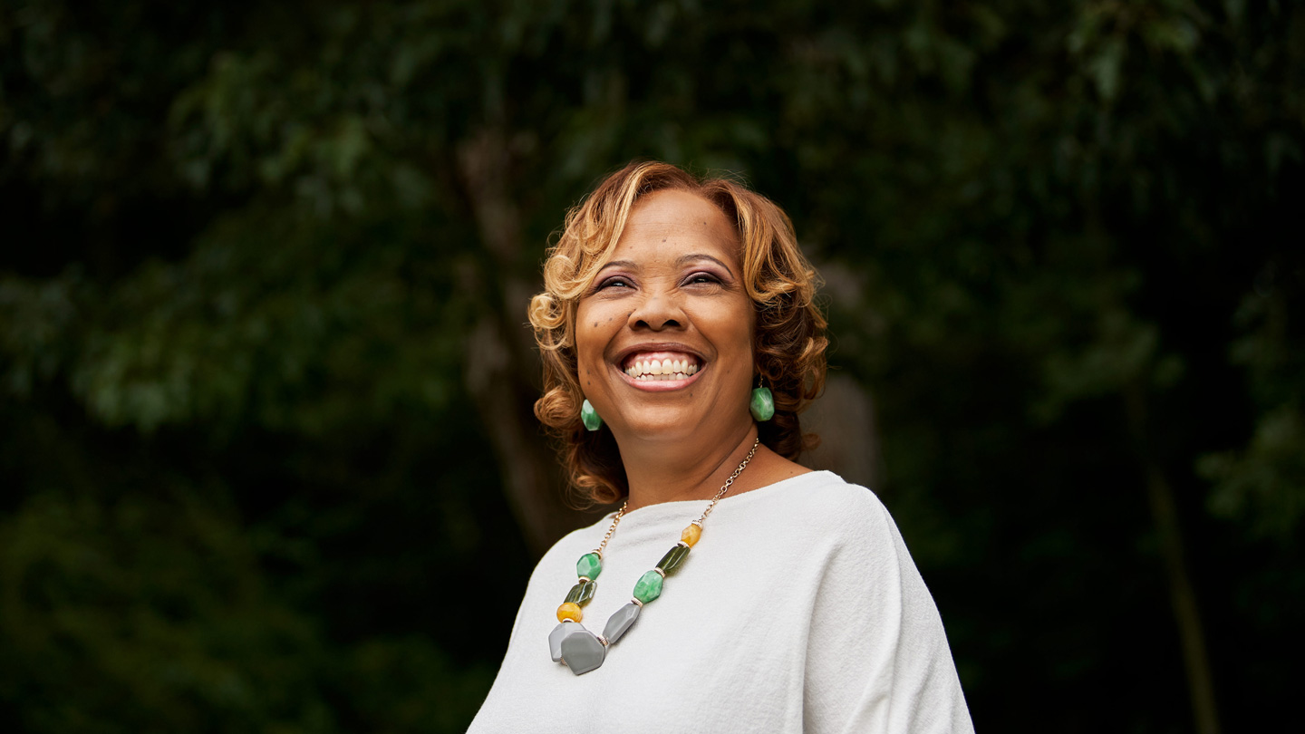 Portrice Warren, profesora de las Escuelas de la Ciudad de Birmingham. 