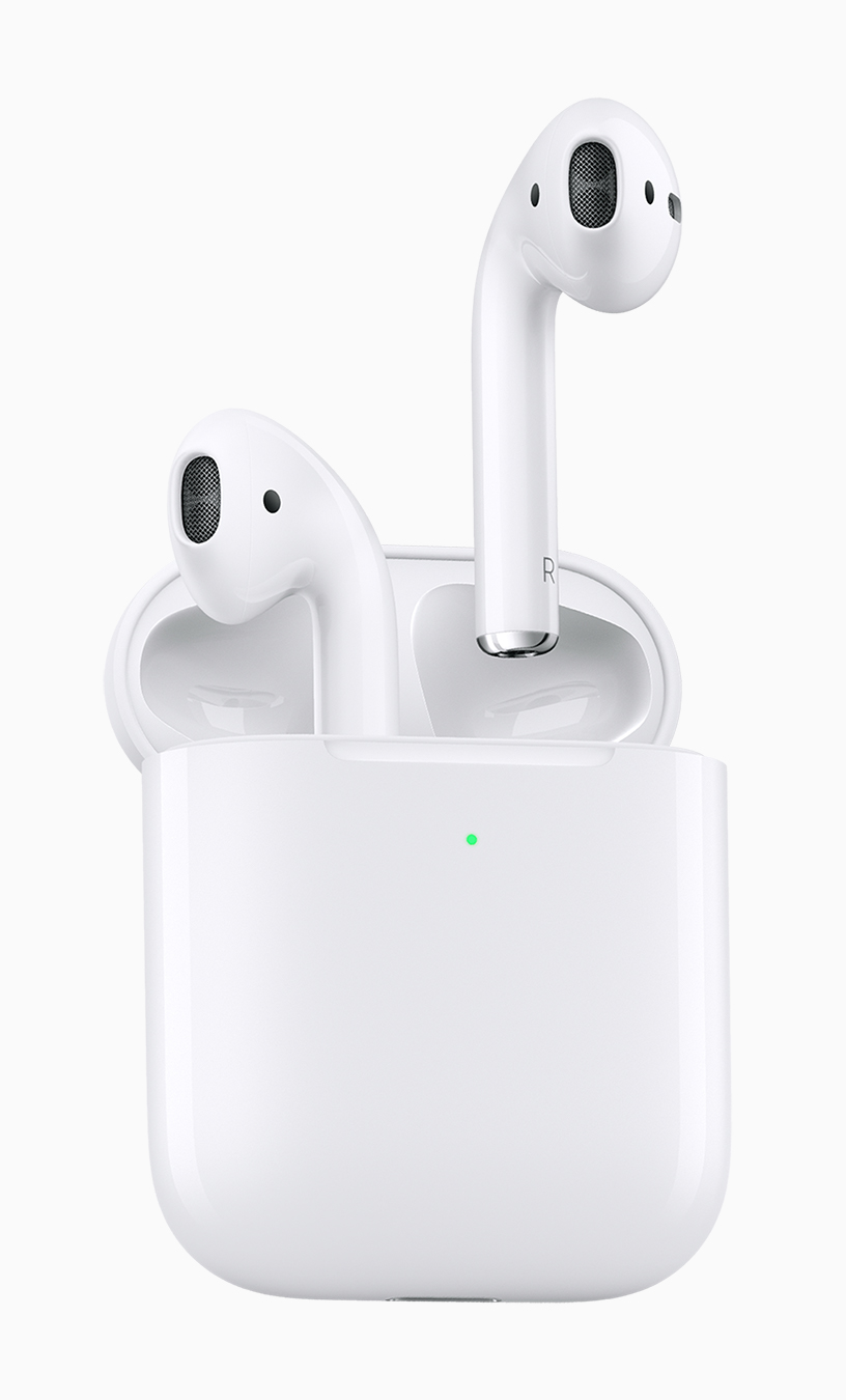 AirPods inside charging case.