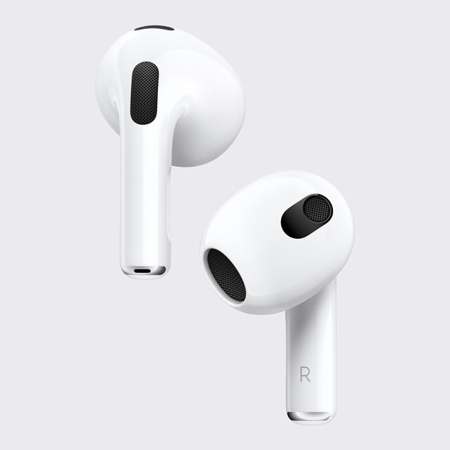 The third-generation AirPods.