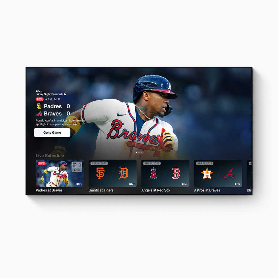 Friday Night Baseball” resumes on Apple TV+ on April 7