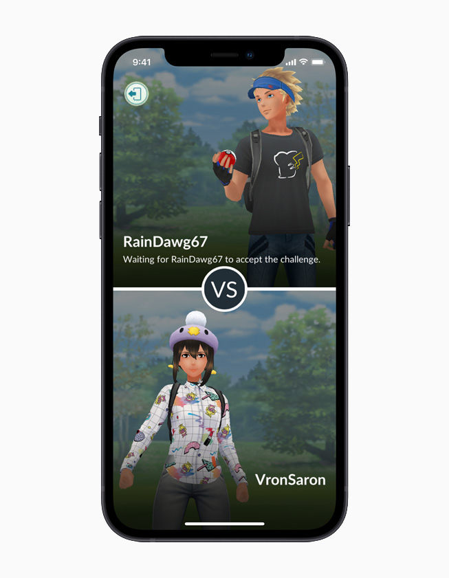 Pokémon GO gameplay.