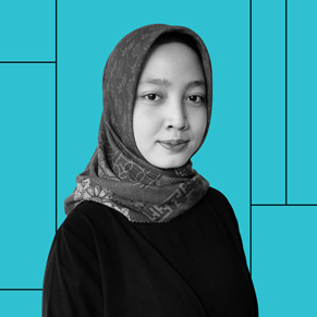 Aisyah Widya Nur Shadrina, afgestudeerd aan de Apple Developer Academy in Jakarta.