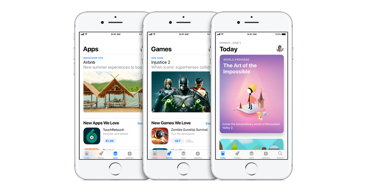 Apple unveils all-new App Store - Apple