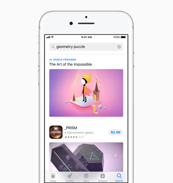 Apple unveils all-new App Store - Apple