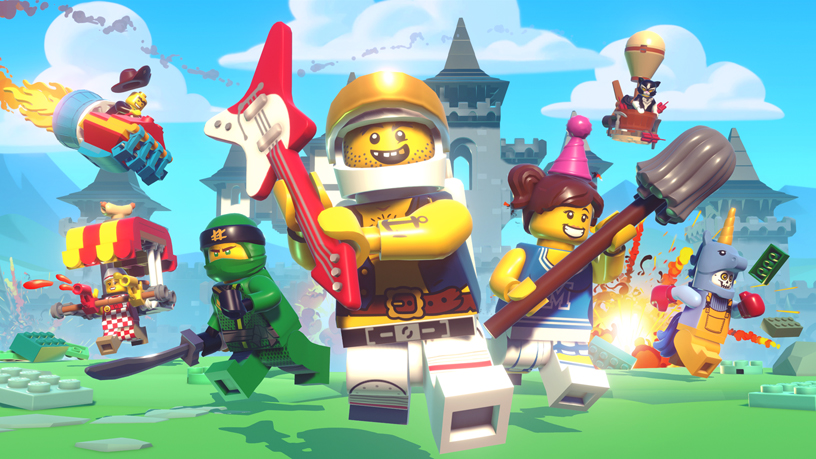 Et stillbillede fra LEGO Brawls til Apple Arcade.