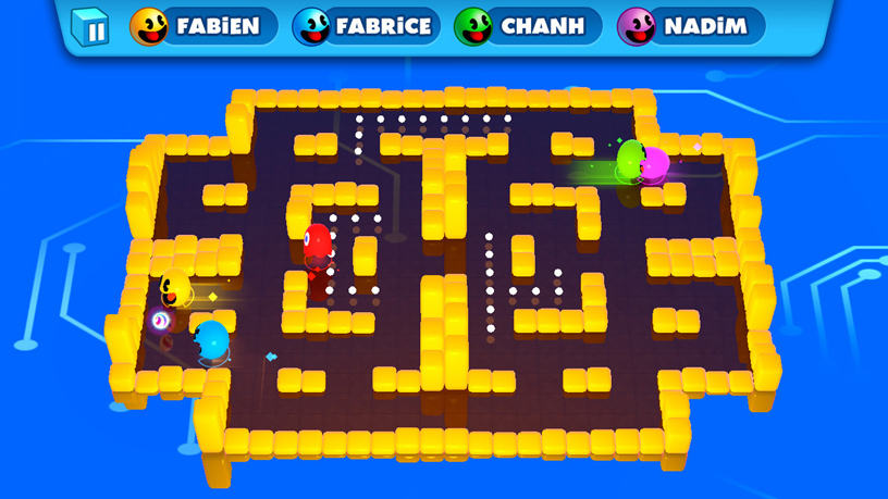 Bandai Namco’dan “PAC-MAN PARTY ROYALE”ın ekran görüntüsü.