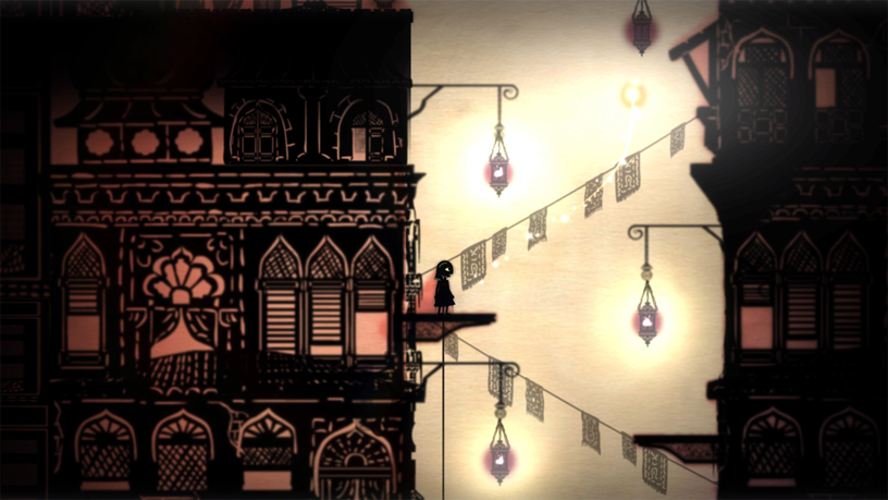 Screenshot of Blowfish’s “Projection: First Light” on Apple Arcade.