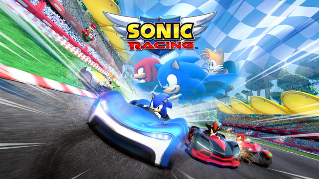 “Sonic Racing” is a multi-player racing game available on Apple Arcade.