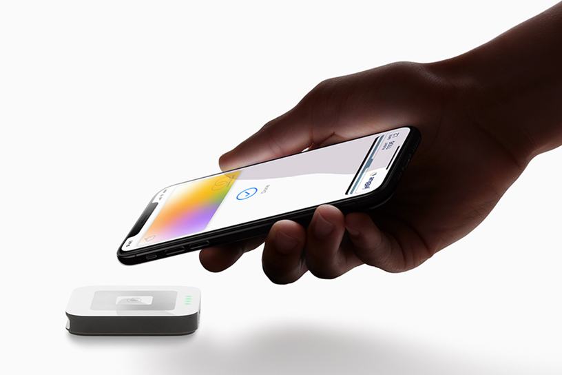 iPhone e scanner sem fio.
