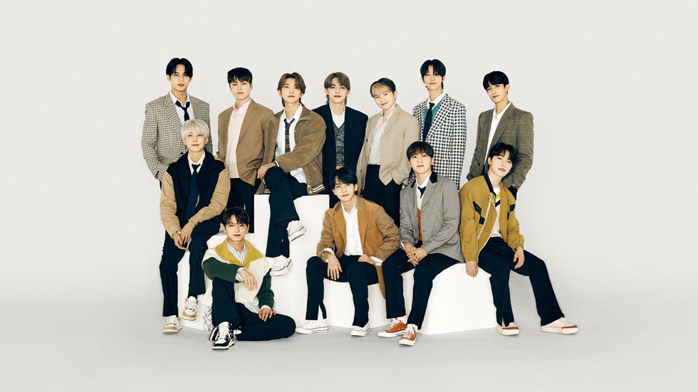 Immagine promo dei SEVENTEEN.