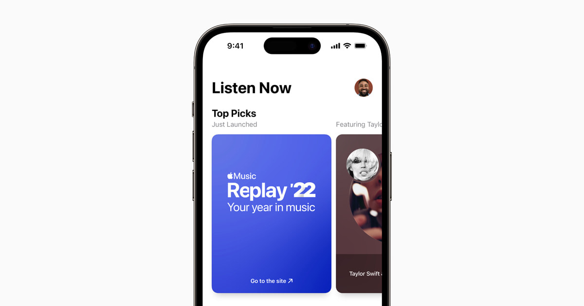 Apple Music เปิดตัวประสบการณ์ Replay โฉมใหม่ พร้อมเผยอันดับเพลงยอดนิยมของปี 2022 - Apple
