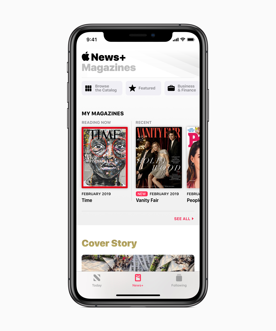 Apple launches Apple News+, an immersive magazine and news reading
