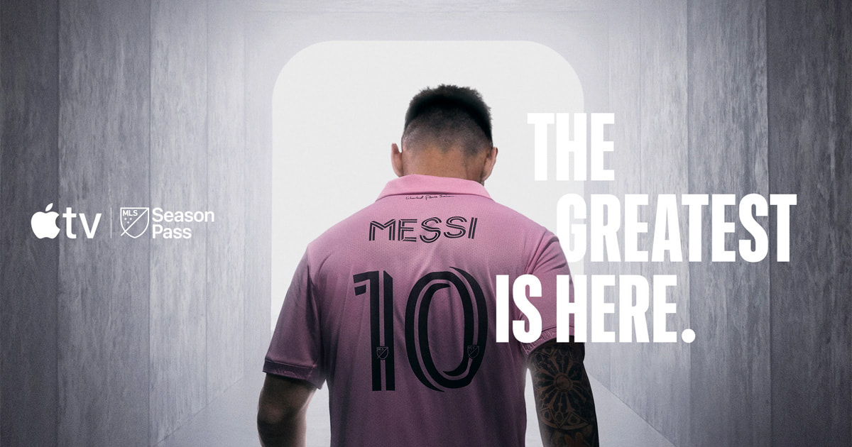 You are currently viewing Apple celebrates Lionel Messi’s debut with Inter Miami CF on MLS Season Go