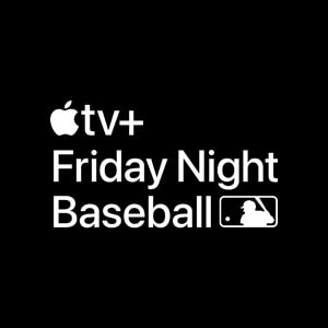 Logo von Friday Night Baseball auf Apple TV+