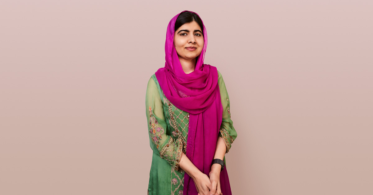 Portrait de Malala Yousafzai