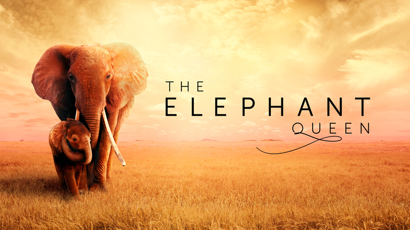 “The Elephant Queen” Apple TV+ title screen.