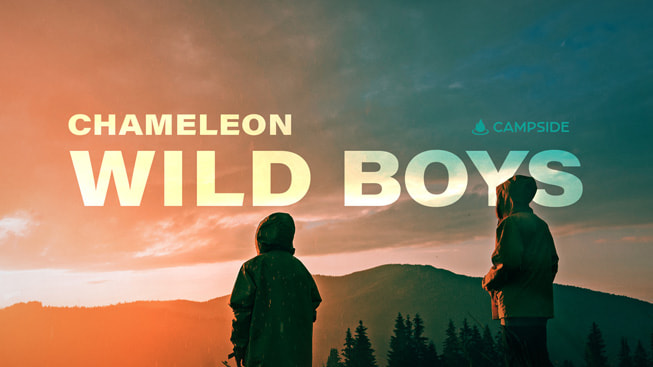 Apple Podcasts-banner van ‘Chameleon: Wild Boys’.
