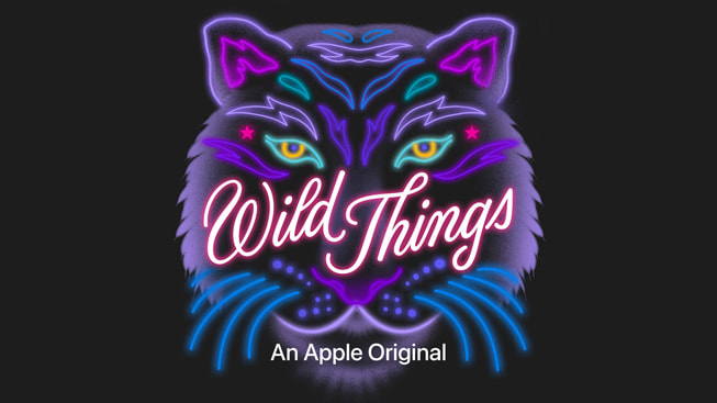 “Wild Things: Siegfried & Roy” için Apple Podcasts banner’ı.